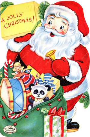 PDXC19130a -- Santa Claus Color Illustration