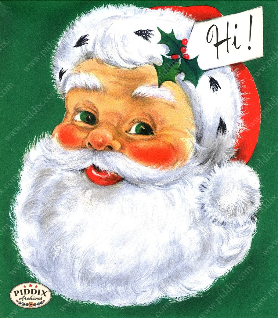 Santa claus original color new arrivals