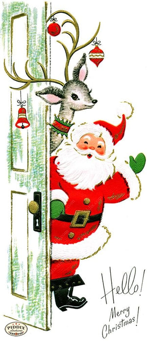PDXC19140a -- Santa Claus Color Illustration