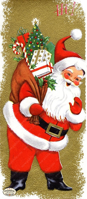 PDXC19141b -- Santa Claus Color Illustration