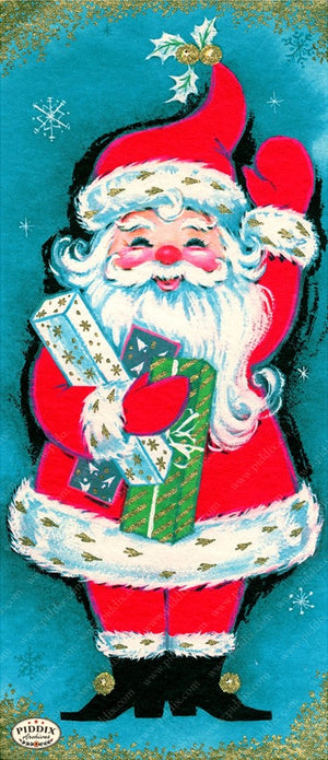 PDXC19146a -- Santa Claus Color Illustration