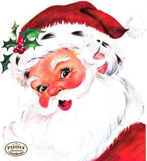PDXC19169a -- Santa Claus Color Illustration