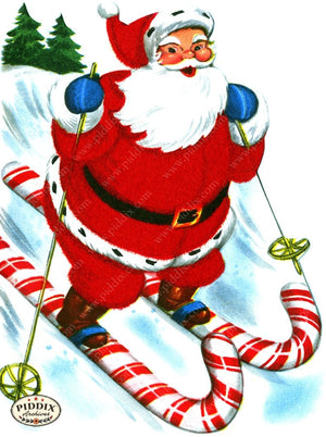 PDXC19179a -- Santa Claus Color Illustration