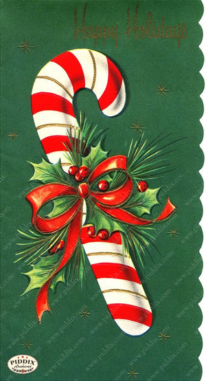PDXC19190a -- Christmas Candy Color Illustration