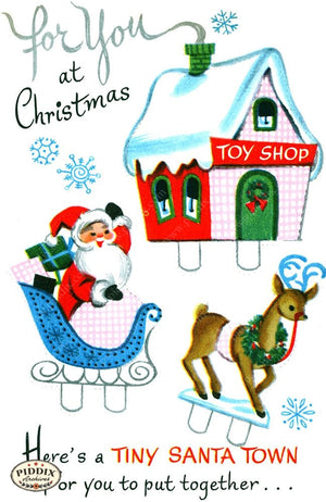 PDXC19194a -- Santa Claus Color Illustration