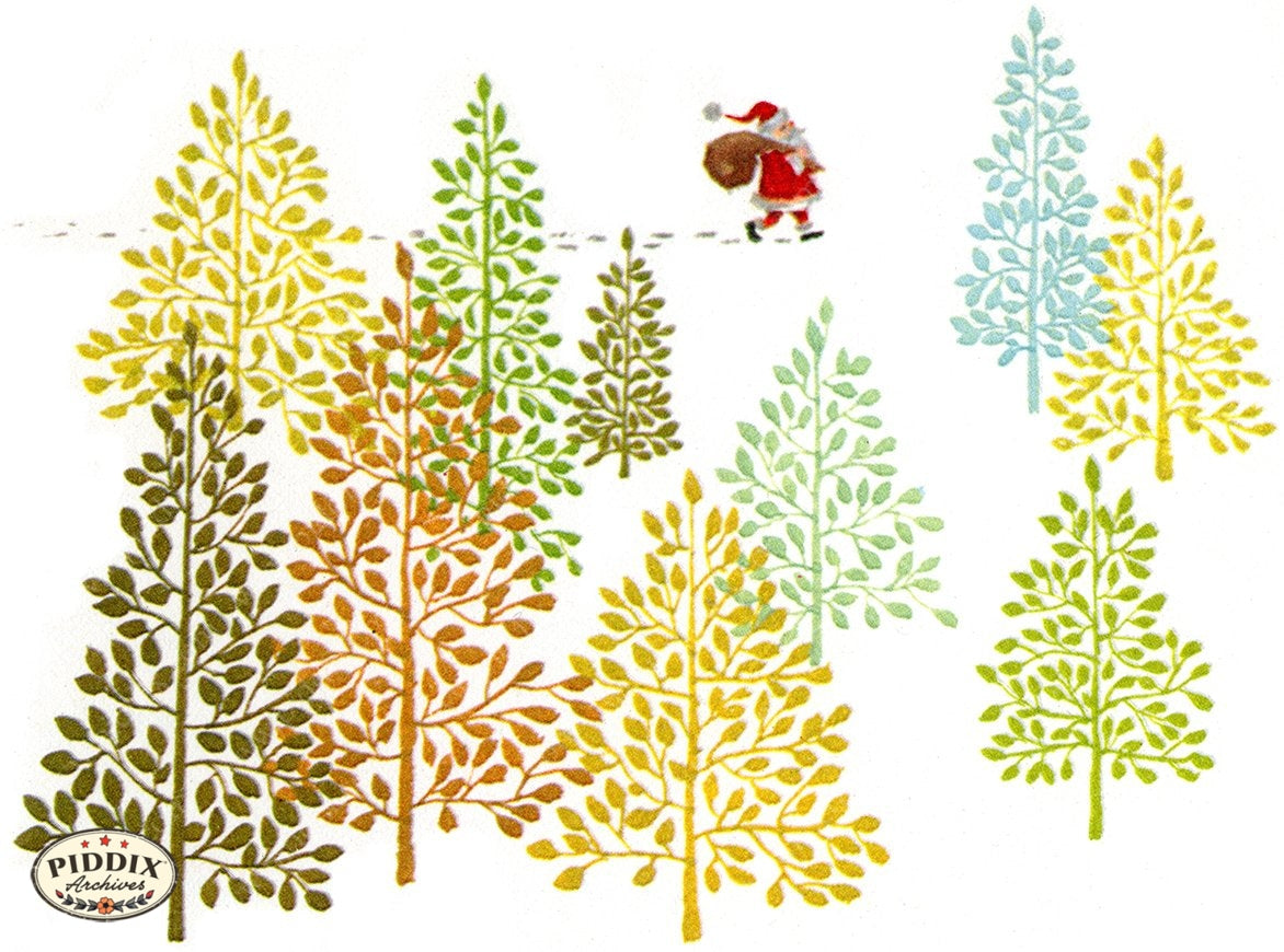 PDXC19203a -- Santa Claus Color Illustration