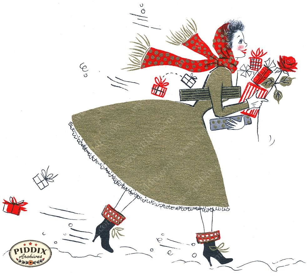 PDXC19457a -- Christmas Color Illustration