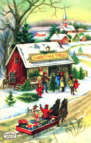 PDXC19464a -- Snowy Scenes Color Illustration