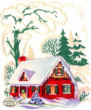 PDXC19467a -- Snowy Scenes Color Illustration