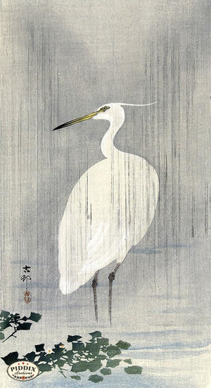 PDXC19619 -- Japanese Bird Woodblock