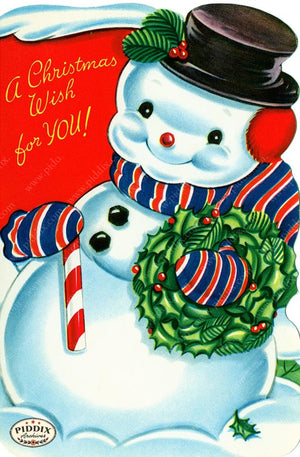 PDXC19883a -- Snowmen women Color Illustration