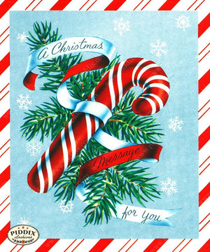 PDXC19904a -- Christmas Candy Color Illustration
