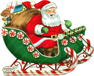 PDXC19906a -- Santa Claus Color Illustration