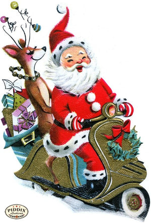 PDXC19917a -- Santa Claus Color Illustration