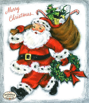 PDXC19918a -- Santa Claus Color Illustration