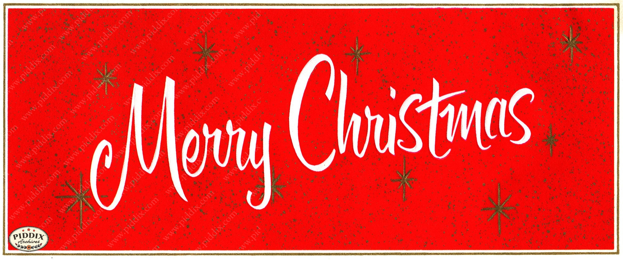 PDXC19925a -- Christmas Words Color Illustration