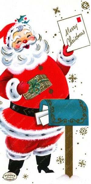 PDXC19933a -- Santa Claus Color Illustration