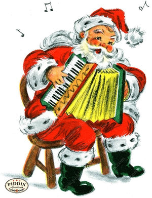 PDXC19937a -- Santa Claus Color Illustration