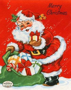 PDXC19941a -- Santa Claus Color Illustration