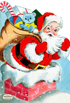 PDXC19945a -- Santa Claus Color Illustration