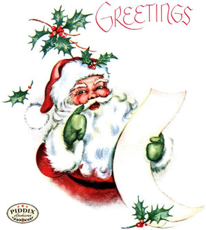 PDXC20149a -- Santa Claus Color Illustration