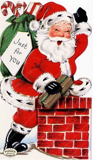 PDXC20153a -- Santa Claus Color Illustration