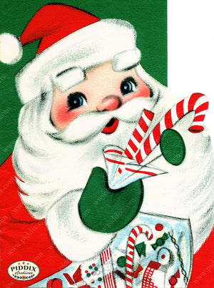 PDXC20158a -- Santa Claus Color Illustration