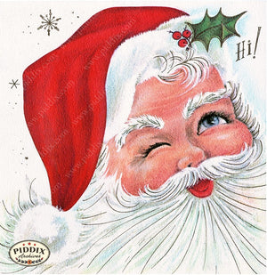 PDXC20164a -- Santa Claus Color Illustration