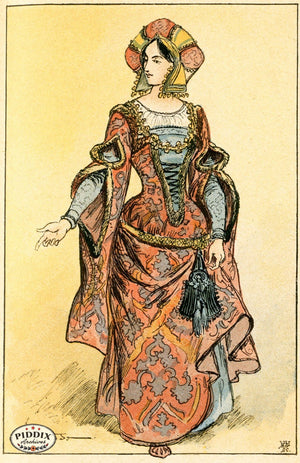 Pdxc2153 -- French Fashion Color Illustration