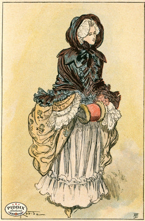 Pdxc2163 -- French Fashion Color Illustration