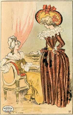 Pdxc2165 -- French Fashion Color Illustration