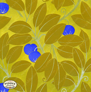 Pdxc218001 -- Gold Leaves Blue Berries