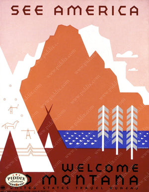 Pdxc2396 -- Vintage Travel Posters Poster