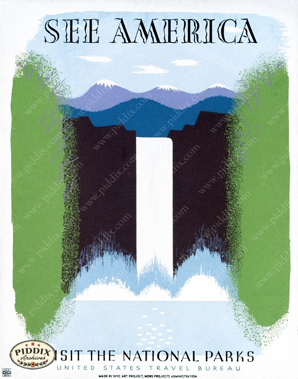 Pdxc2397 -- Vintage Travel Posters Poster