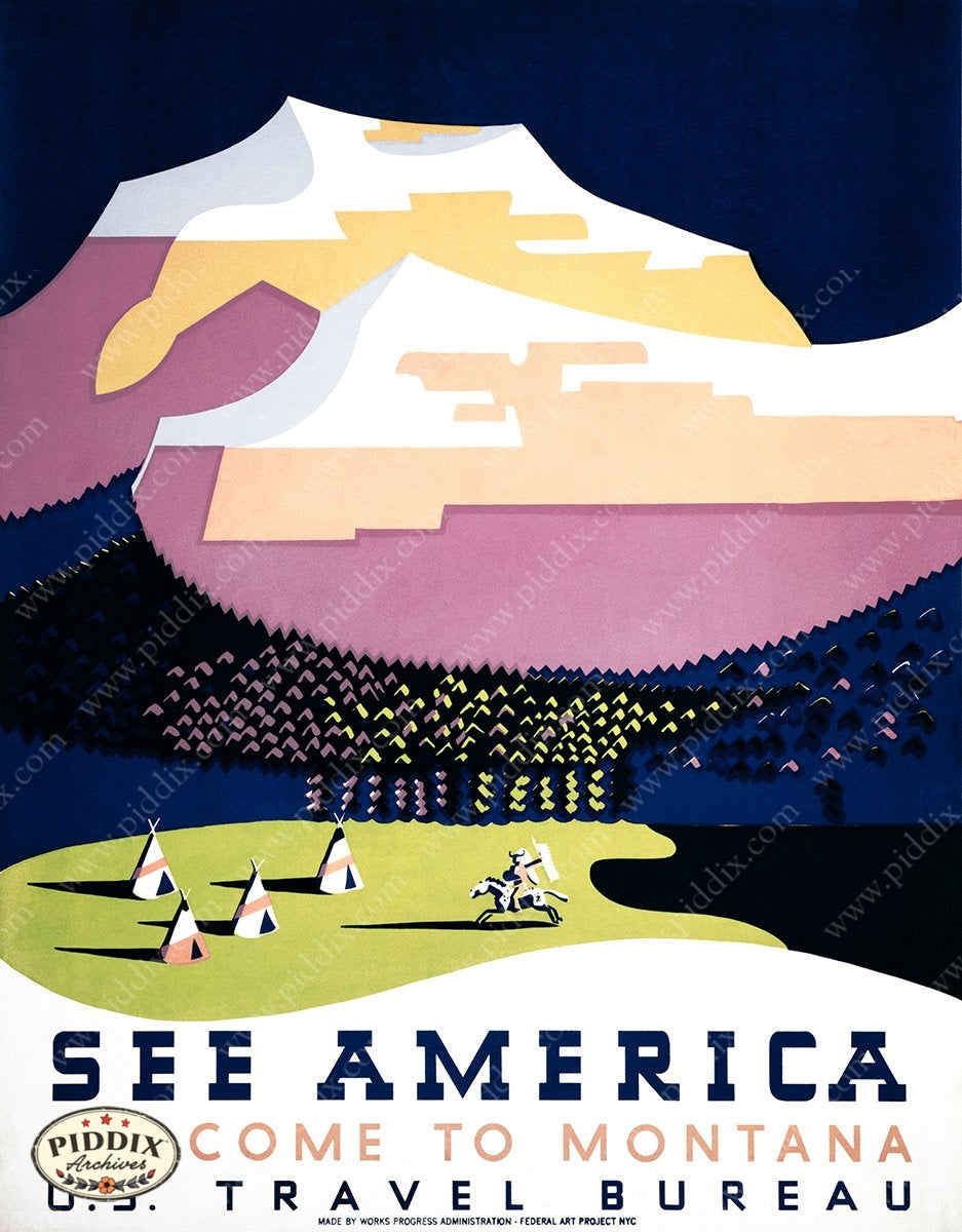 Pdxc2398 -- Vintage Travel Posters Poster