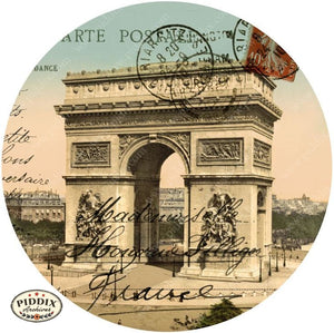 Pdxc3066 -- Travel Postcards Original Collage
