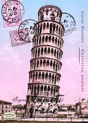 Pdxc3067 -- Travel Postcards Original Collage
