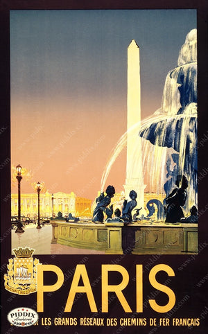 PDXC3133 -- Vintage Travel Posters Poster
