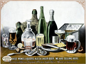 Pdxc3616 -- Alcohol & Wine Poster