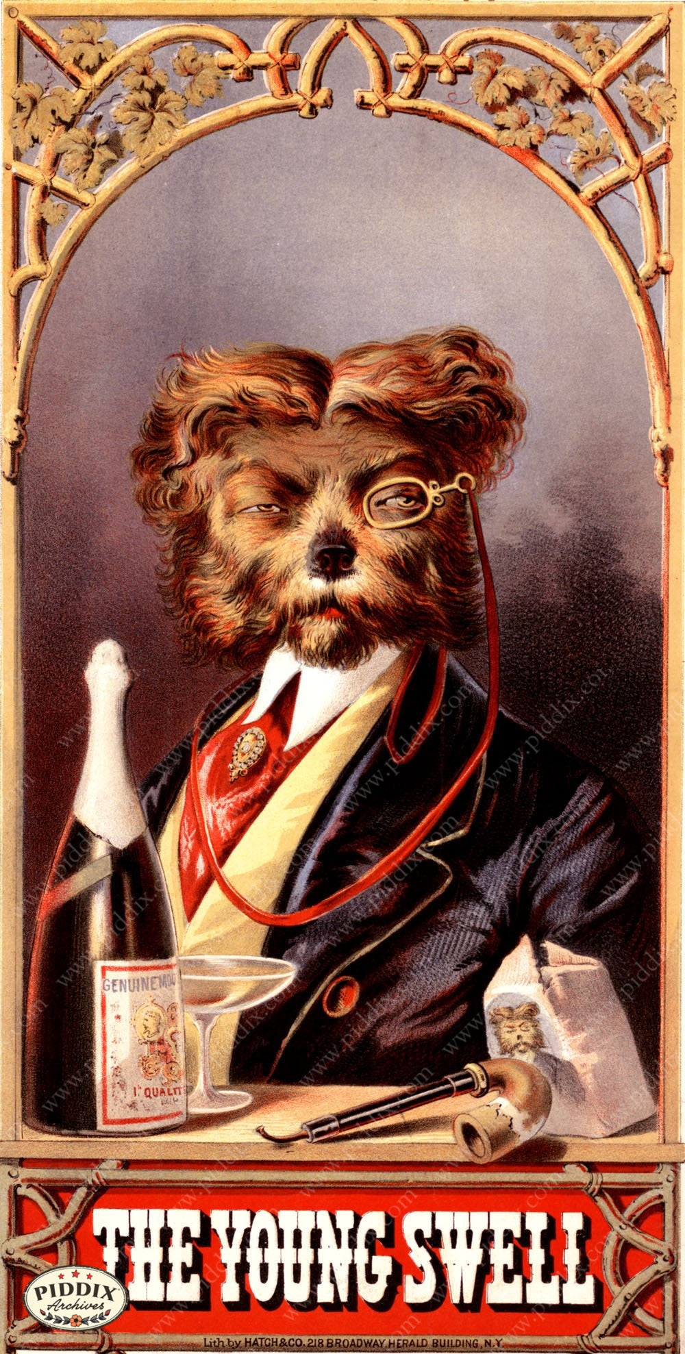 Pdxc3617 -- Alcohol Color Illustration