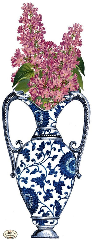 Pdxc3841B -- Chinoiserie Vases Original Collage