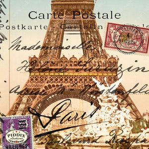 Pdxc3867C -- Travel Postcards Original Collage