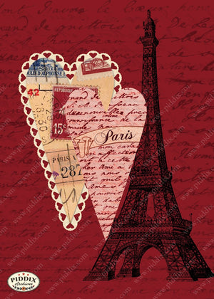 Pdxc3883 -- City Of Love Original Collage