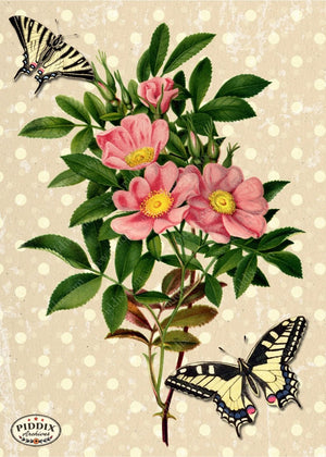 Pdxc3903 -- French Florals Original Collage