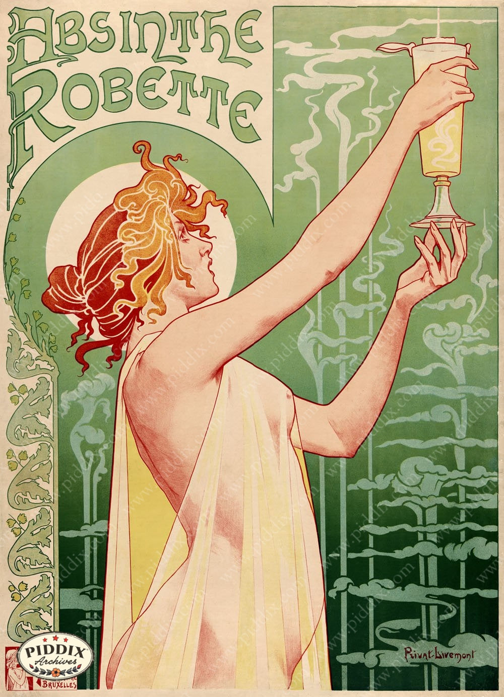 Pdxc4182 -- French Posters Color Illustration