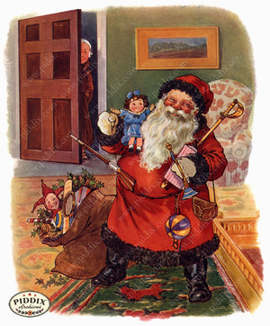 Pdxc4266 -- The Night Before Christmas Color Illustration