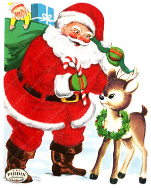 Pdxc4415 -- Santa Claus Color Illustration