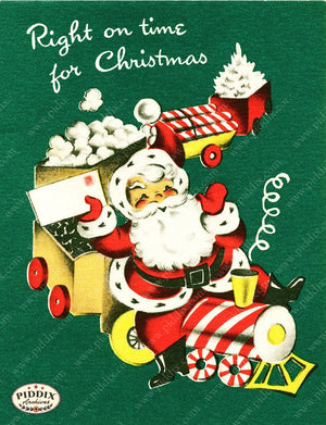 PDXC4419A -- Santa Claus Color Illustration