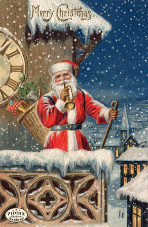 Pdxc4425 -- Santa Claus Color Illustration