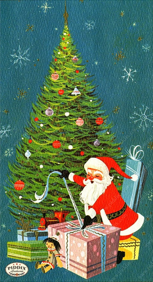 PDXC4463 -- Santa Claus Color Illustration